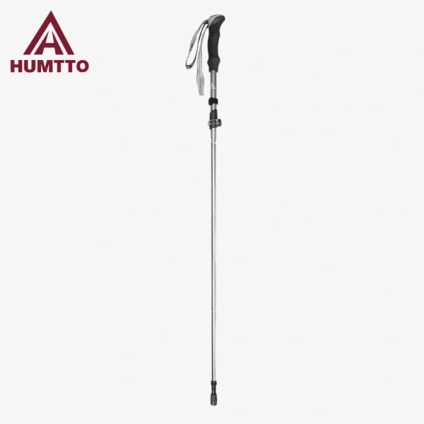 Humtto Foldable Hiking stick || lightweight adjustable trekking poles || Carbon body walking stick - Image 2