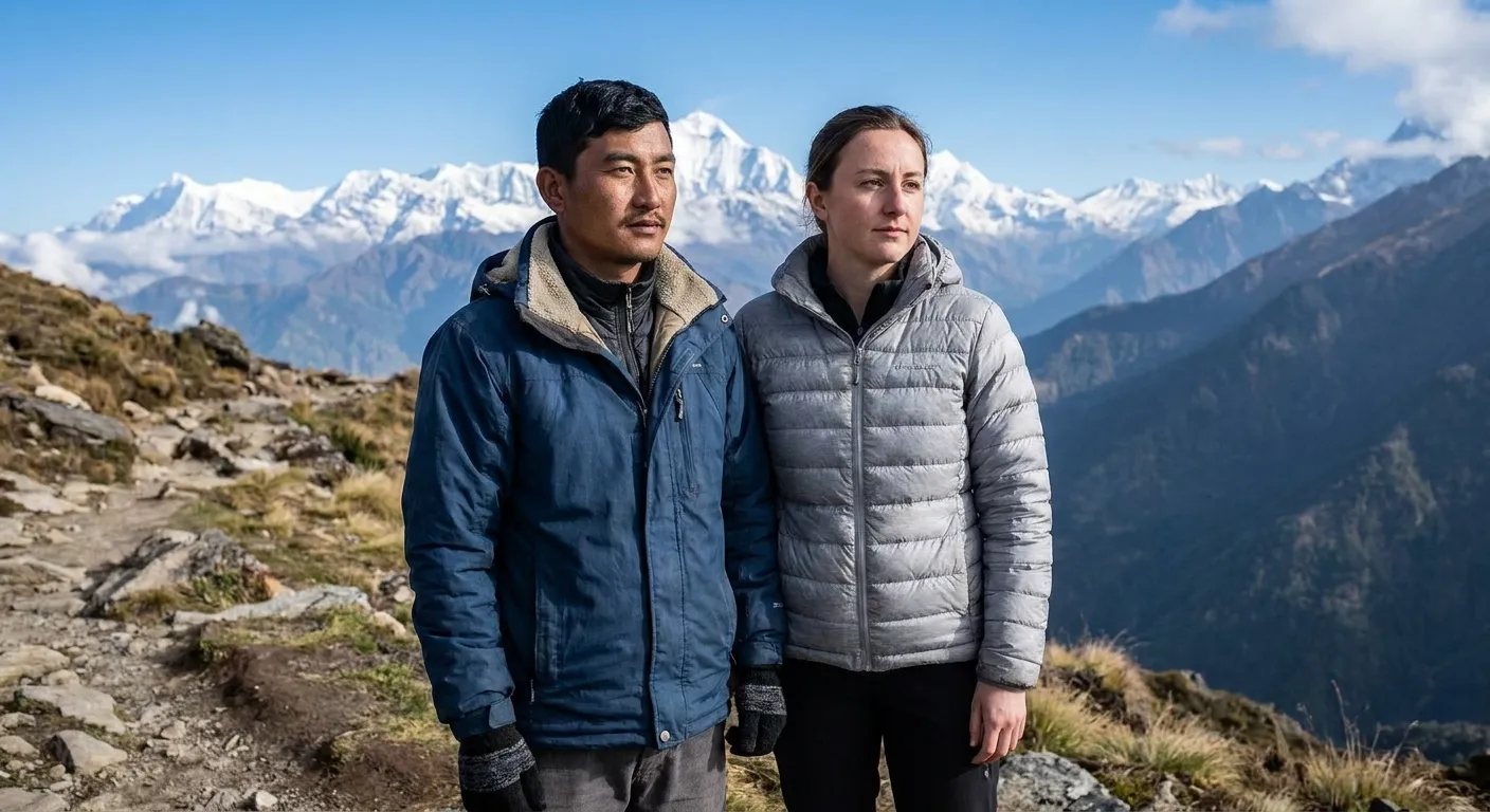 windcheater jacket in Nepal